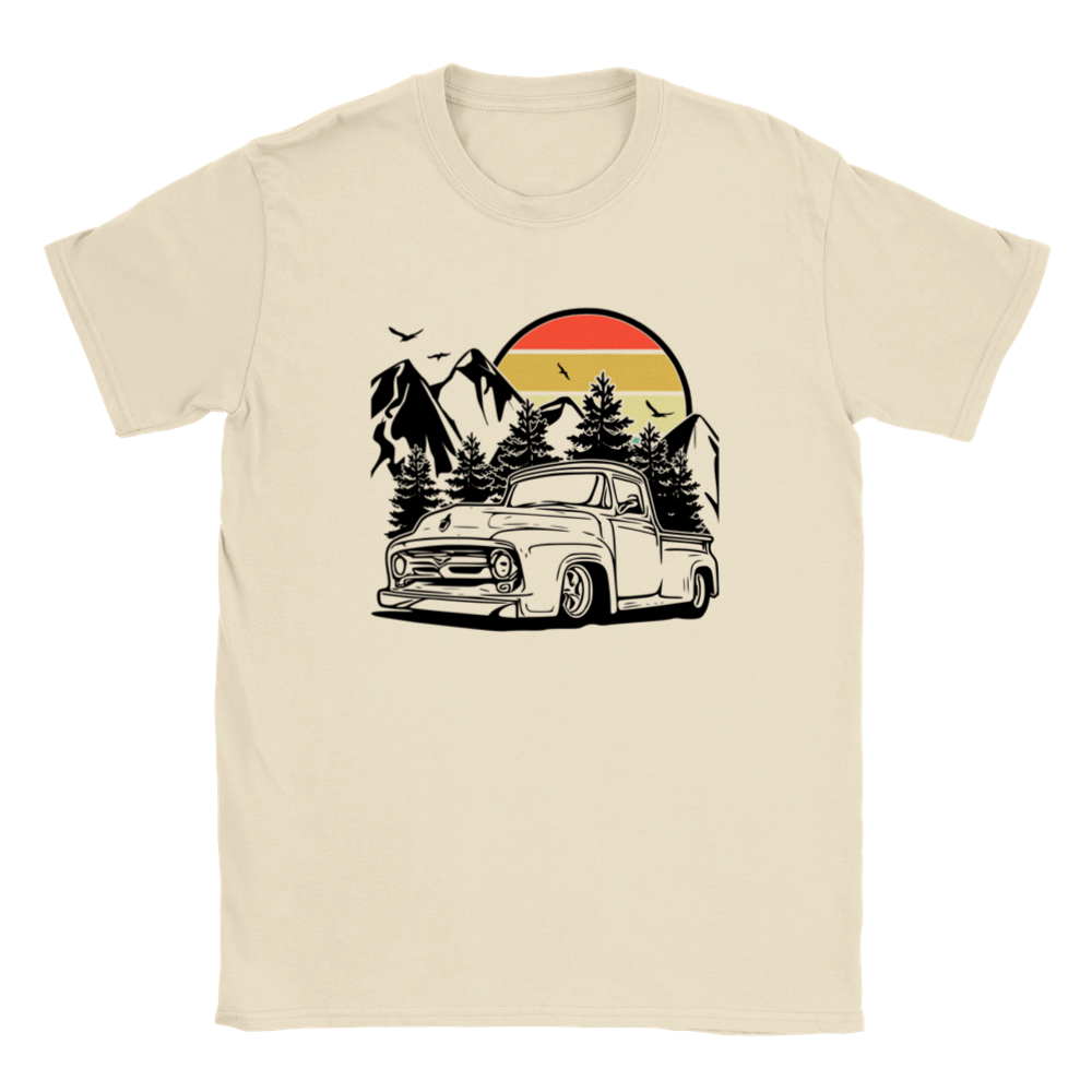 Classic F-100 at the Mountains T-shirt - Mister Snarky's