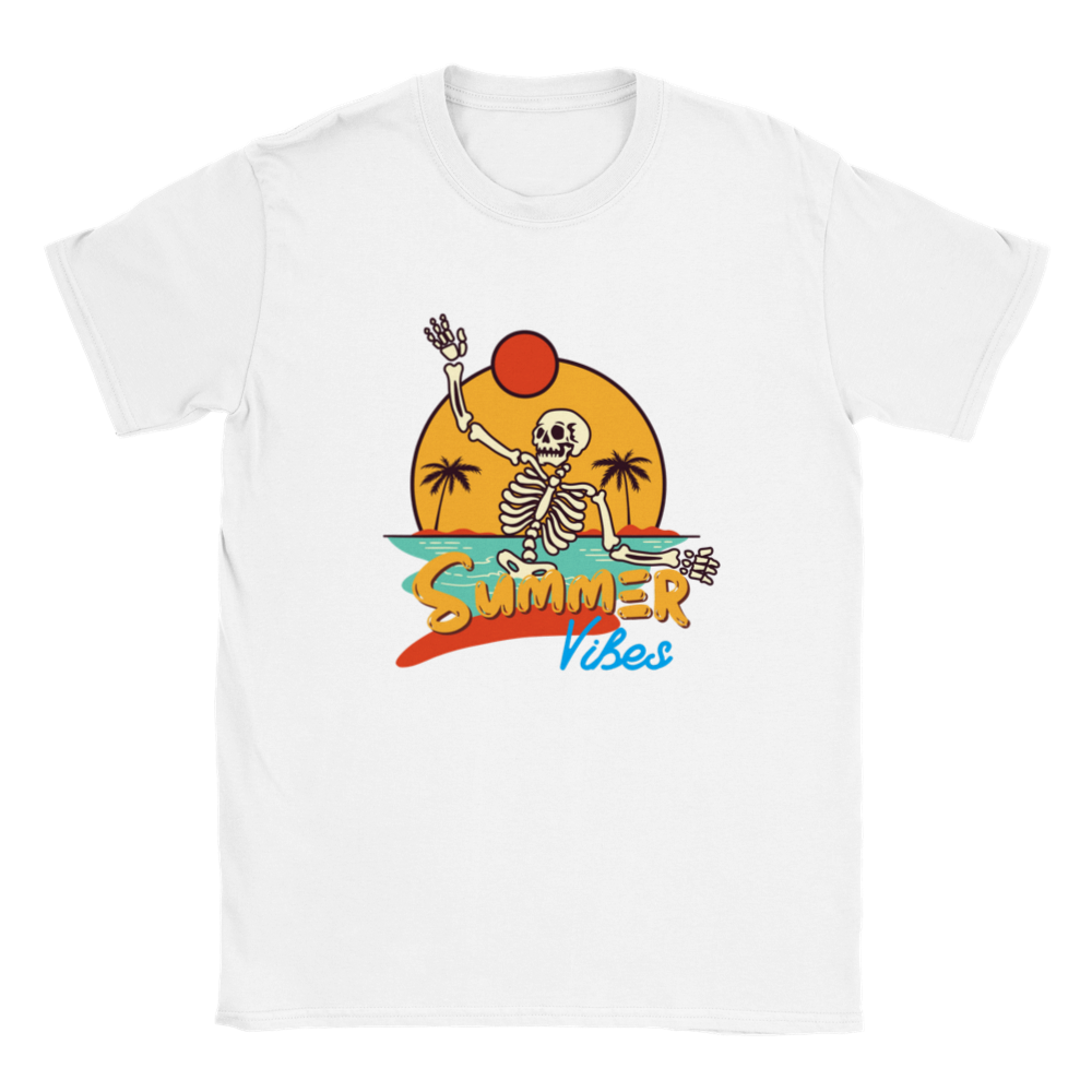 Summer Vibes - Classic Unisex Crewneck T-shirt - Mister Snarky's