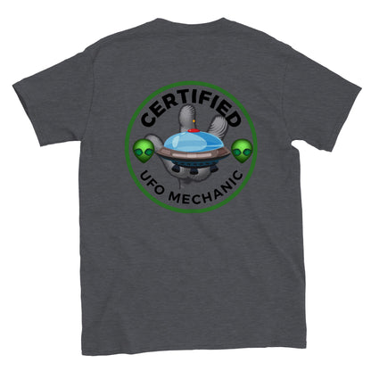 Certified UFO Mechanic T-shirt - Mister Snarky's