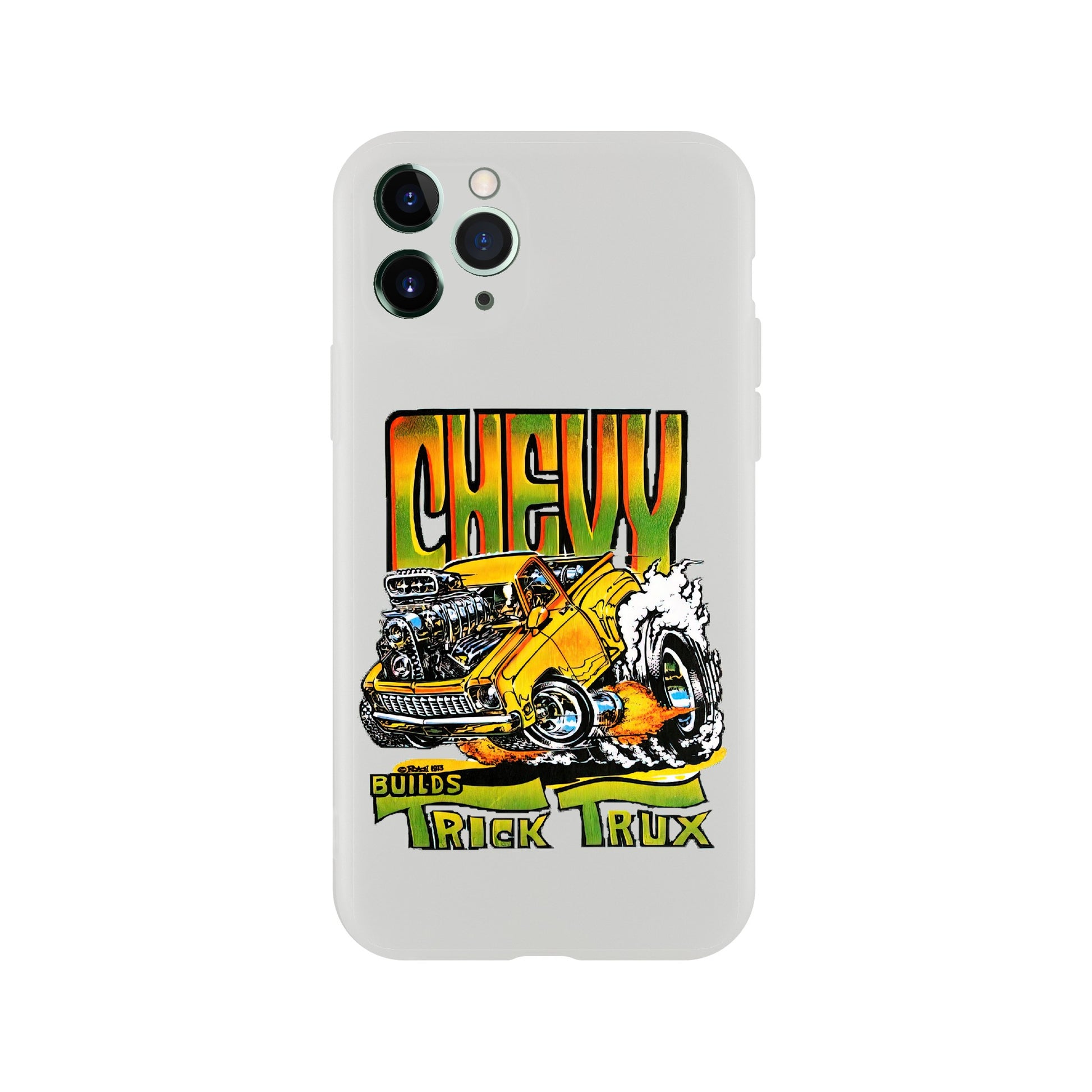Chevy Builds Trick Trux - Flexi case Apple or Samsung - Mister Snarky's