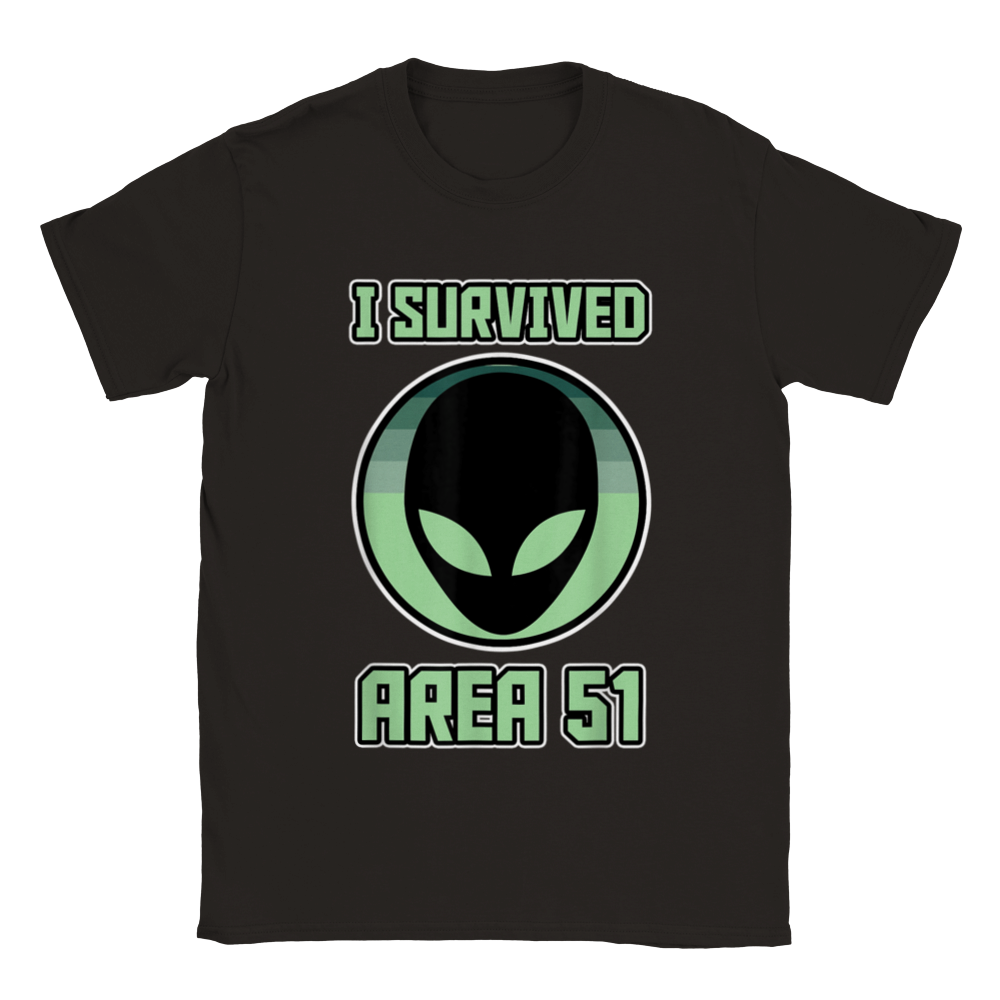 I Survived Area 51 - Unisex Crewneck T-shirt - Mister Snarky's