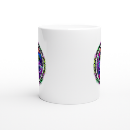 UFO - White 11oz Ceramic Mug - Mister Snarky's